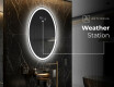 LED vannas istabas spogulis ar aizmugurējo apgaismojumu L227 #6