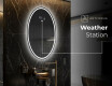 LED vannas istabas spogulis ar aizmugurējo apgaismojumu L228 #6