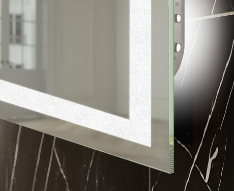 Duże Lustro Pionowe Wiszące Do Przedpokoju LED L49 #5