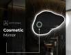 Neregulārais spogulis ar LED apgaismojumu dekoratīvs dizains P222 #6