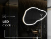 Neregulārais spogulis ar LED apgaismojumu dekoratīvs dizains P222 #9
