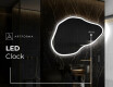 Neregulārais spogulis ar LED apgaismojumu dekoratīvs dizains P222 #7