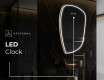 Neregulārais spogulis ar LED apgaismojumu dekoratīvs dizains I223 #8