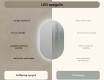 Lustro Łazienkowe Podświetlane 50x80cm z zimną barwą LED 7000K, ciepłą barwą 3000K lub barwą neutralną 4500K #6