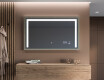 Prostokątne Lustro Łazienkowe LED Loft FrameLine L11 #6