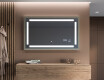 Lustro Łazienkowe Prostokątne LED Loft FrameLine L124 #6