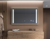 Prostokątne Lustro Łazienkowe LED Loft FrameLine L131 #6