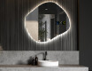 Neregulārais spogulis ar LED apgaismojumu dekoratīvs dizains R221 #5