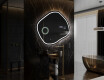 Neregulārais spogulis ar LED apgaismojumu dekoratīvs dizains R223 #10