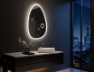 Neregulārais spogulis ar LED apgaismojumu, dekoratīvs dizains SF222 #4
