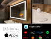 LED spogulis ar apgaismojumu un SMART Apple ekrānu L15 #2