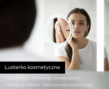 Inteligentne Lustro Łazienkowe Smart Google Z Oświetleniem LED L15 #4