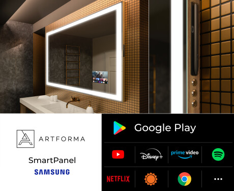 LED spogulis ar apgaismojumu un SMART SmartPanel L01 #2