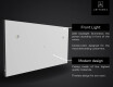 LED spogulis ar apgaismojumu un SMART SmartPanel L02 #5