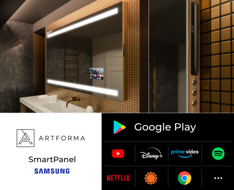 Inteligentne Lustro Łazienkowe Podświetlane LED Smart L09 Samsung #2