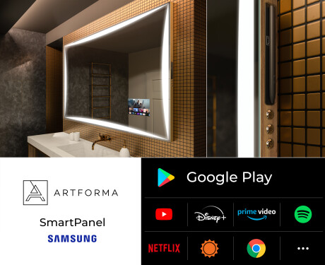 LED spogulis ar apgaismojumu un SMART SmartPanel L77 #2