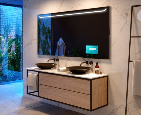 Inteligentne Lustro Łazienkowe Podświetlane LED Smart L128 Samsung #3