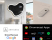 SMART neregulārs vannas istabas spogulis LED N222 Google #2