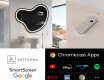 SMART neregulārs vannas istabas spogulis LED N223 Google #2