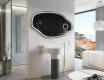 Inteligentne Lustro Nieregularne LED SMART O223 Google #5