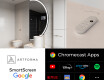 Inteligentne Lustro Półokrągłe LED SMART A223 Google #2