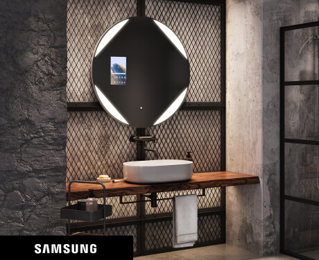Inteligentne Lustro Okrągłe LED SMART L114 Samsung