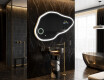 SMART neregulārs vannas istabas spogulis LED P222 Google #4