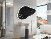 SMART neregulārs vannas istabas spogulis LED P222 Google #5