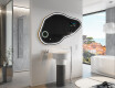 Nieregularne Lustro Łazienkowe LED SMART P223 Google #5