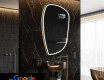 SMART neregulārs vannas istabas spogulis LED I223 Google