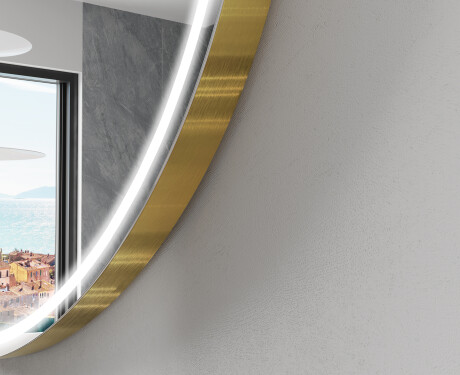 Nieregularne Lustro Łazienkowe LED SMART R223 Google #3