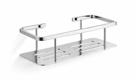 Groziņš – vannas istabas plaukts 25x11x7 / pulēta tērauda