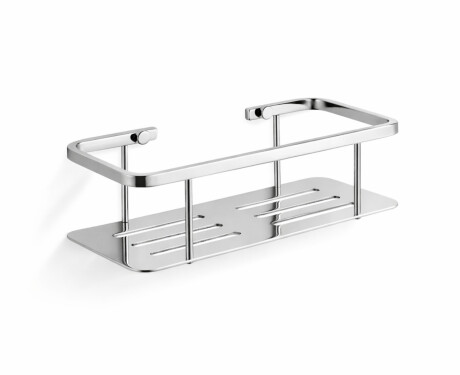 Groziņš – vannas istabas plaukts 25x11x7 / pulēta tērauda