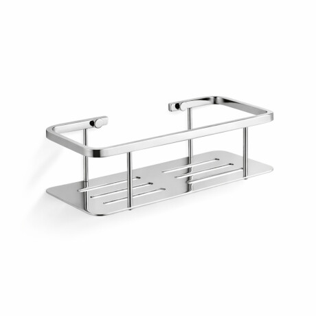 Groziņš – vannas istabas plaukts 25x11x7 / pulēta tērauda #1