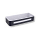 Groziņš 29x12x5,5 / matēti melns / balts plastmasas ieliktnis #1
