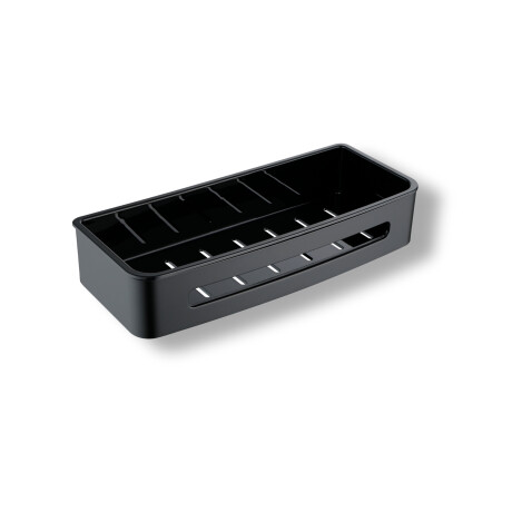 Groziņš 29x12x5,5 / matēti melns / melns plastmasas ieliktnis #1