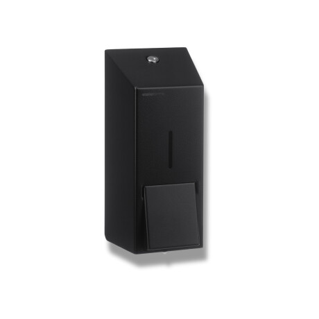 Šķidrā ziepju dozators 0,8 l, R1 sērija / matēti melns #1