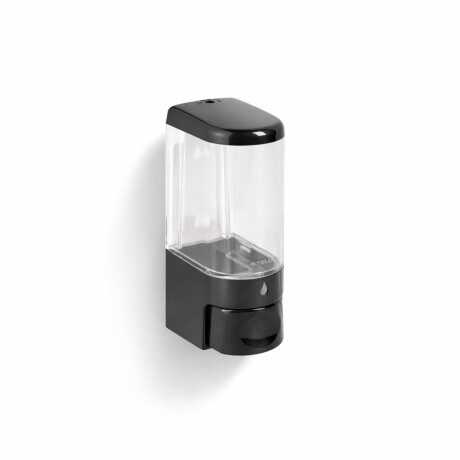 Šķidrā ziepju dozators 0,25 l / melns, spīdīgs ABS #1