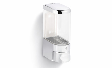 Šķidrā ziepju dozators 0,25 l / ABS, hromēts