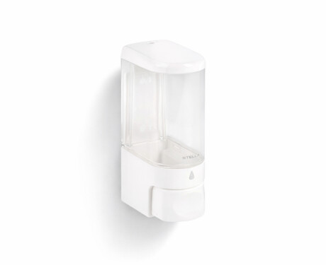 Šķidrā ziepju dozators 0,25 l / ABS, balts, spīdīgs