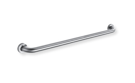 Atbalsta margas cilvēkiem ar invaliditāti, Ø32, taisnas, STANDARD – 80 cm / matēta tērauda