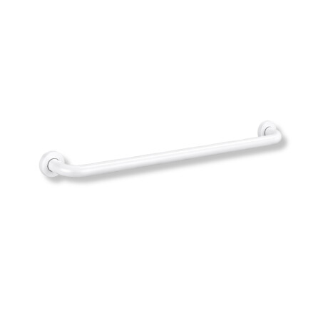 Atbalsta margas cilvēkiem ar invaliditāti, Ø32, taisnas, STANDARD – 80 cm / nerūsējošais tērauds, matēti balts #1