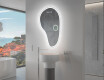 Neregulārais spogulis ar LED apgaismojumu dekoratīvs dizains S222 #7