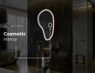 Neregulārais spogulis ar LED apgaismojumu, dekoratīvs dizains S223 #6