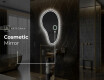 Neregulārais spogulis ar LED apgaismojumu, dekoratīvs dizains S223 #5