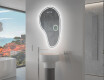 Neregulārais spogulis ar LED apgaismojumu, dekoratīvs dizains S223 #9