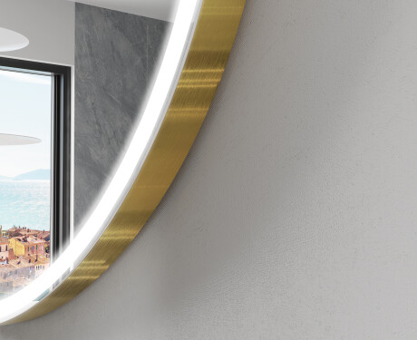 Nieregularne Lustro Łazienkowe LED SMART Z222 Google #3