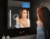 Gudrs LED apgaismots spoguļstikls - L02 Sarah 66,5 x 72cm #10
