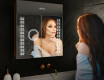 LED apgaismots spoguļstikls - L55 Emily 66,5 x 72cm #9