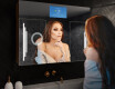 Gudrs LED apgaismots spoguļstikls - L27 Sarah 100 x 72cm #10